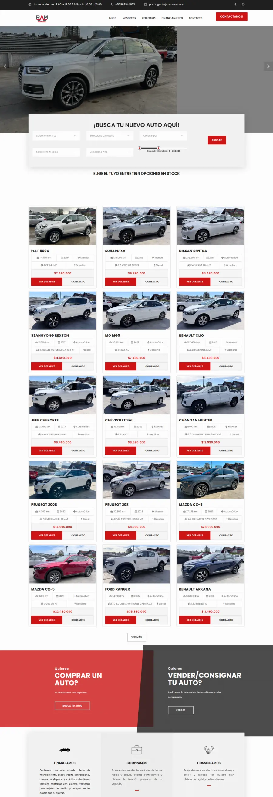 Captura de Ram Motors