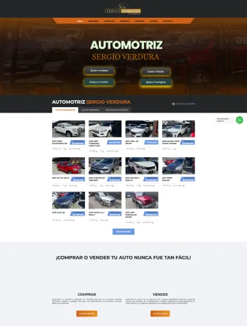 Captura de Sergio Verdura Automotriz